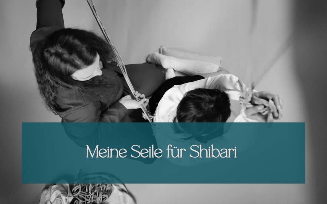 Diese Seile nutze ich bei Shibari