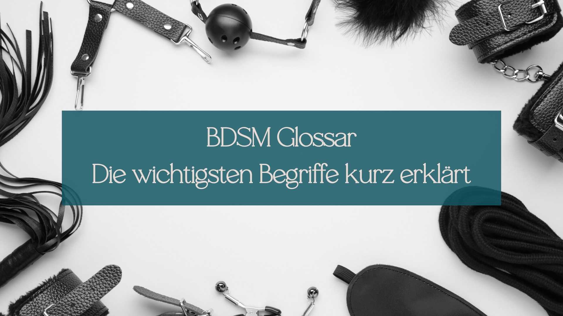 BDSM Glossar Julia Seifried