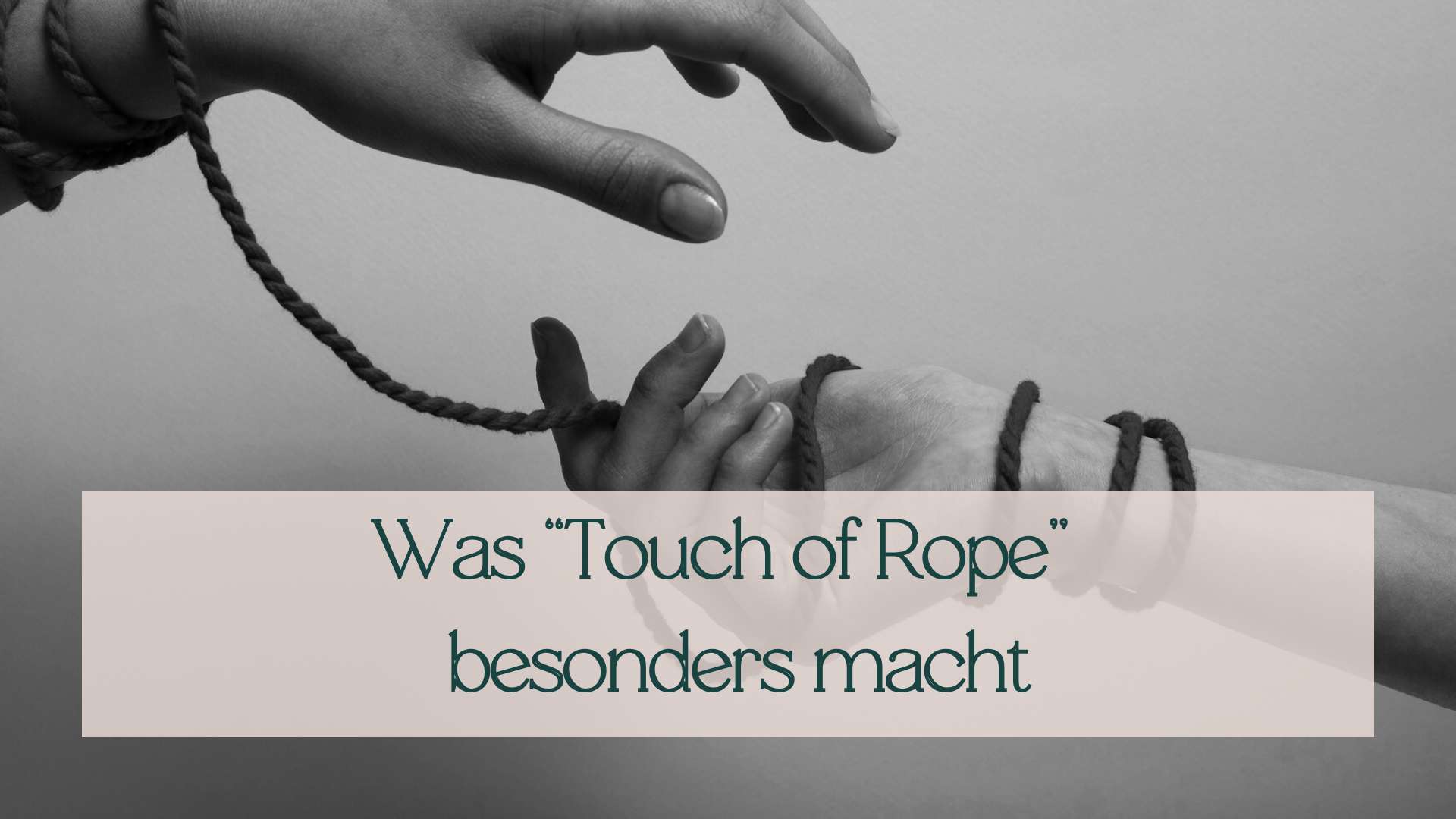 Touch of Rope Fesselworkshop