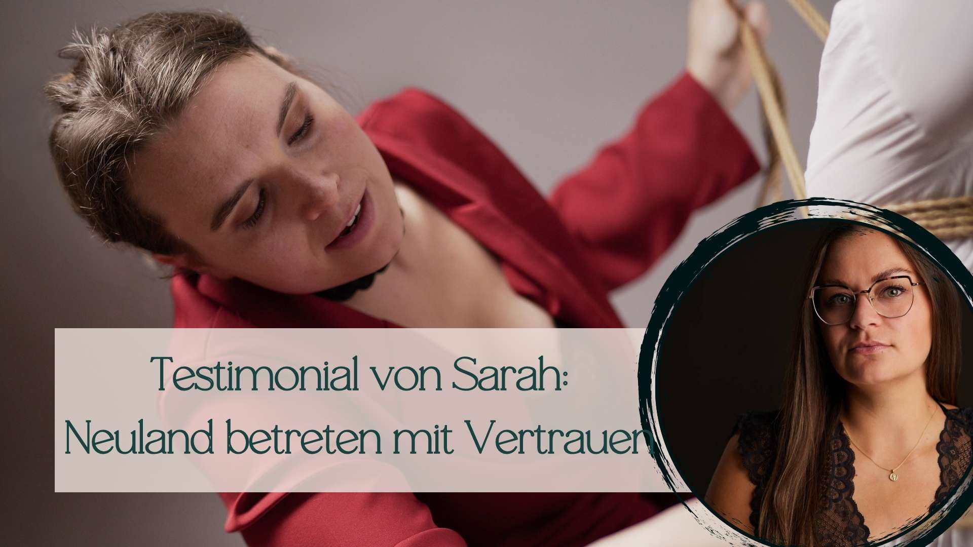 Erfahrung Fesselsession Sarah Noir